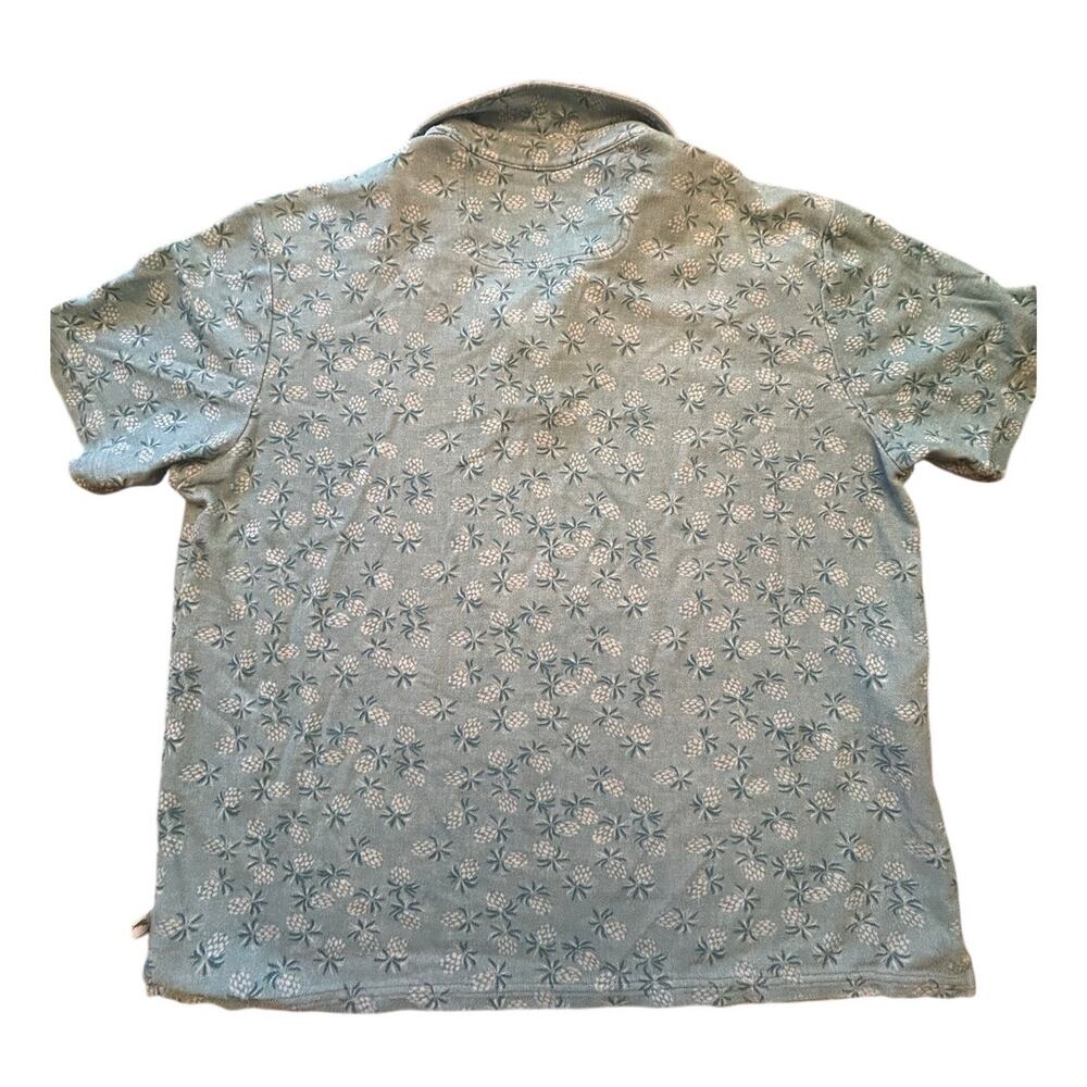Tommy Bahama Men's IslandZone Blue Pineapple Print Marlin Polo Shirt XL - Picture 2 of 7